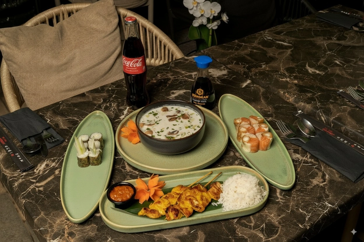 Pizza Sashimi au Saumon